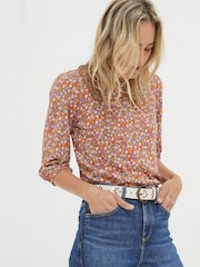FatFace Gradient Floral Top - Bild 3 von 5