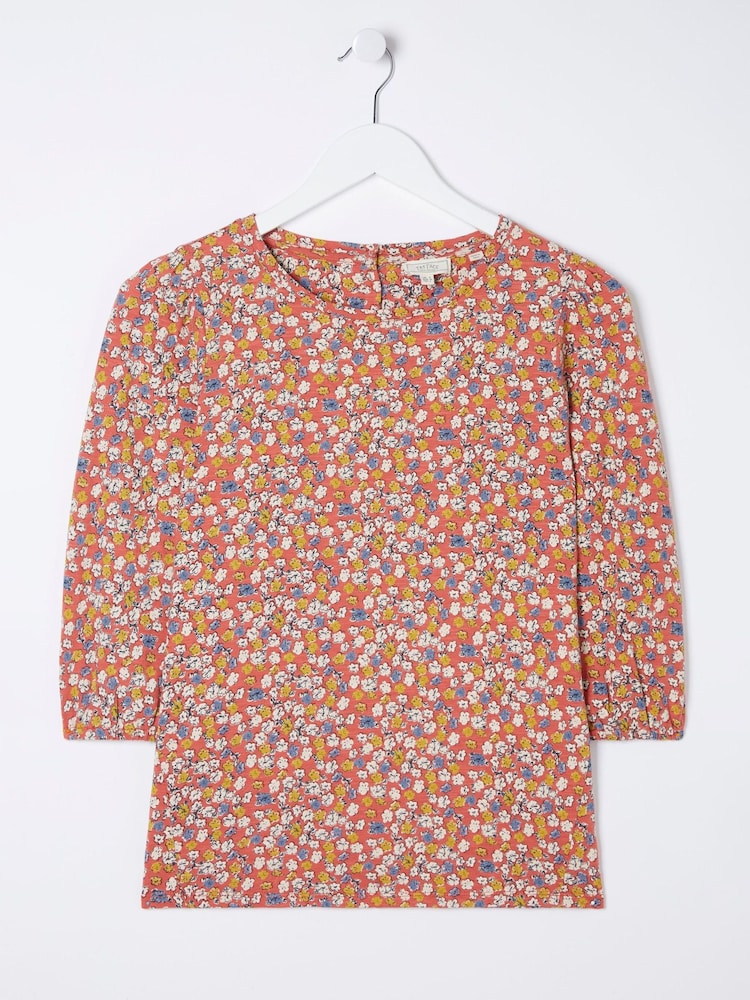 FatFace Gradient Floral Top - Bild 5 von 5