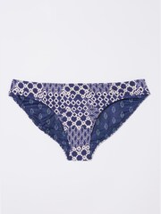 FatFace Mila Blue Patchwork Geo Bikini Bottoms - Image 5 of 6
