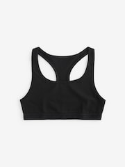 Black/White Racer Back Crop Top 3 Pack (5-16yrs) - Image 5 of 6