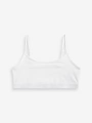 Black/White Strappy Crop Tops 3 Pack (5-16yrs) - Image 3 of 5