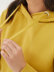 FatFace Yellow Overhead Hoodie - Image 3 of 5