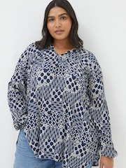 FatFace Georgie Tunika in geometrischem Patchwork-Design - Bild 3 von 5