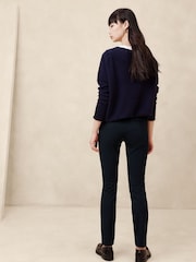 Banana Republic Blue Skinny Sloan Trousers - Image 2 of 4