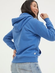 FatFace Blue Overhead Hoodie - Image 2 of 4