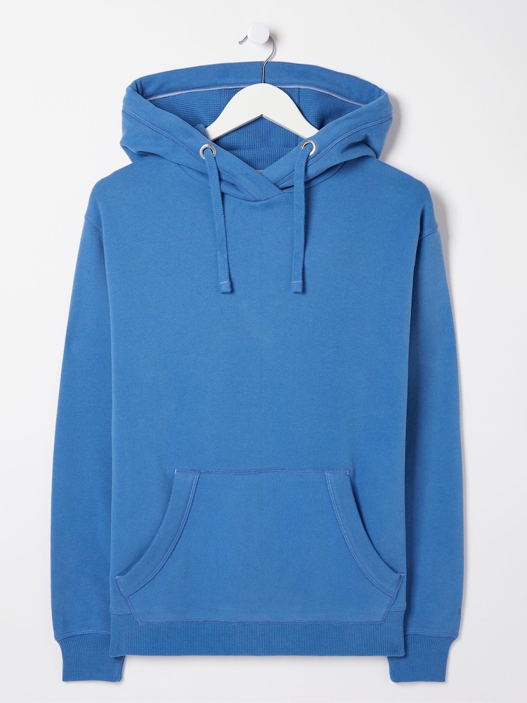 FatFace Blue Overhead Hoodie - Image 4 of 4