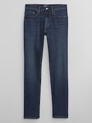 Gap Dark Wash Blue Slim Fit Comfort Stretch Jeans - Image 5 of 7