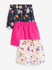 Floral - Baker By Ted Baker – mehrfarbige Shorts aus 100 % Baumwolle im 3er-Pack - Image 1 of 8