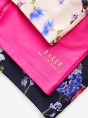 Floral - Baker By Ted Baker – mehrfarbige Shorts aus 100 % Baumwolle im 3er-Pack - Image 6 of 8