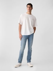Gap Light Wash Blue Slim Fit Comfort Stretch Jeans - Image 1 of 7