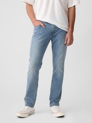Gap Light Wash Blue Slim Fit Comfort Stretch Jeans - Image 2 of 7
