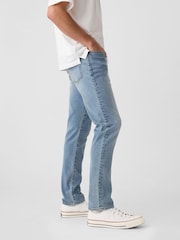 Gap Light Wash Blue Slim Fit Comfort Stretch Jeans - Image 4 of 7