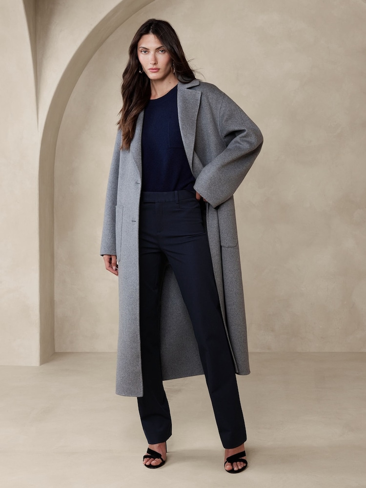 Banana Republic Blue Straight Sloan Trousers - Image 1 of 4