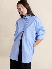 Banana Republic Blue The Oversized Shirt - Image 1 of 1