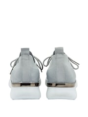 siva - Lotus Casual Knit Trainers - Slika 3 iz 4
