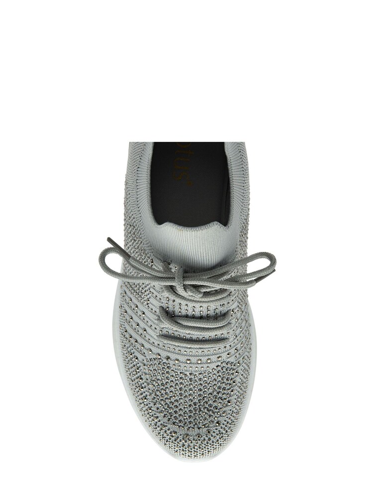 Lotus Grey Casual Knit Trainers - Image 4 of 4 Lotus Grey Casual Knit Trainers - Image 4 of 4