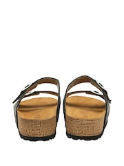 Lotus Black Casual Mule Sandals - Image 3 of 4