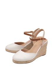 Weiß - Lotus Espadrilles mit Keilabsatz - Image 2 of 4