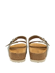 Lotus Silver Casual Mule Sandals - Image 3 of 4