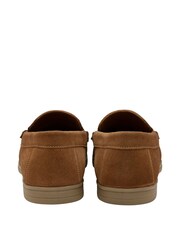 Lotus Brown Casual Slip On Driving Shoes - Image 3 of 4