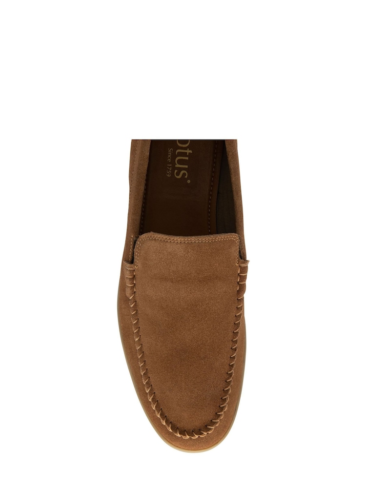 Lotus Brown Casual Slip On Driving Shoes - Image 4 of 4 Lotus Brown Casual Slip On Driving Shoes - Image 4 of 4
