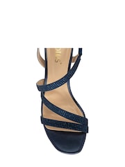 Lotus Blue Diamante Ocassion Sandals - Image 4 of 4