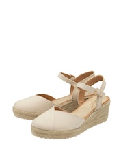 Lotus Natural Espadrille Wedge Shoes - Image 2 of 4