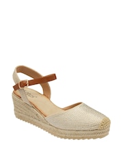 Lotus Natural Wedge Espadrilles Shoes - Image 1 of 4