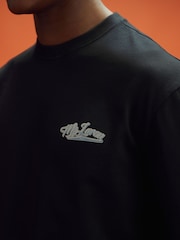 Reiss x McLaren F1 Team Black McLaren F1 Crew Neck Tour T-Shirt - Image 5 of 12