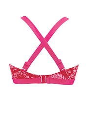 Pour Moi Red Non Padded Palm Springs Bikini Top - Image 3 of 4