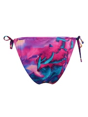 Pour Moi Purple Tie Side Cabana Adjustable Control Bikini Briefs - Image 4 of 4