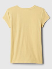 Gap Yellow Bee Graphic Short Sleeve Crew Neck T-Shirt (4-13yrs) - Image 2 of 2