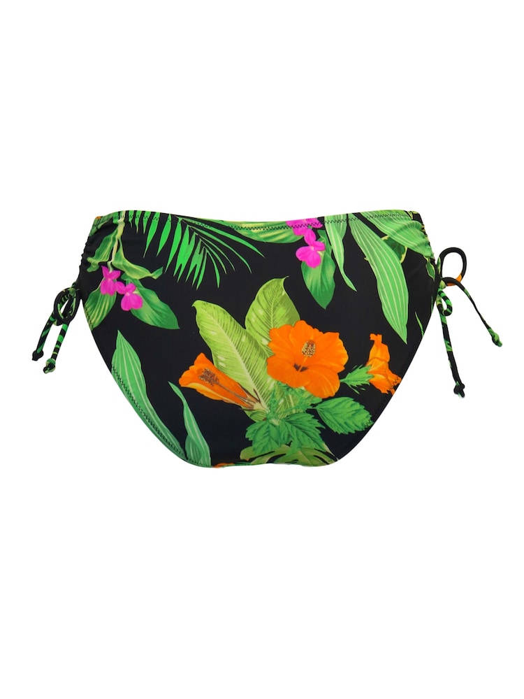 Pour Moi Tropical Tie Side Palermo Bikini Bottoms - Image 4 of 4