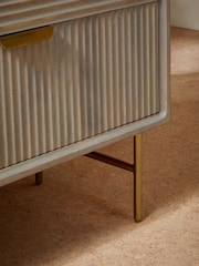 MADE.COM Grey Haines Mango Wood Chest of Drawers - Image 3 of 5