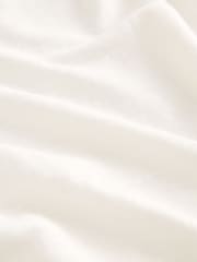 Ecru White 100% Linen Lightweight Round Neck Vest - Image 6 of 6