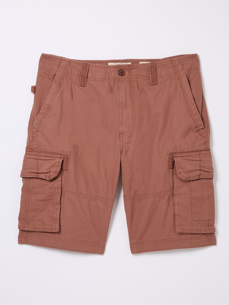 FatFace Breakyard Red Cargo Shorts - Image 4 of 4 FatFace Breakyard Red Cargo Shorts - Image 4 of 4
