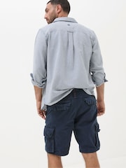 FatFace Breakyard Navy Blue Cargo Shorts - Image 2 of 4