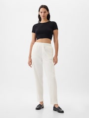 Gap White Twill Cargo Trousers - Image 5 of 5