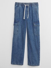 Gap Cargo-Jeans mit hoher Taille zum Anziehen - Bild 5 von 5