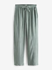 Bath & Body Works Green Fleece Wide Leg Trousers - Image 8 of 9