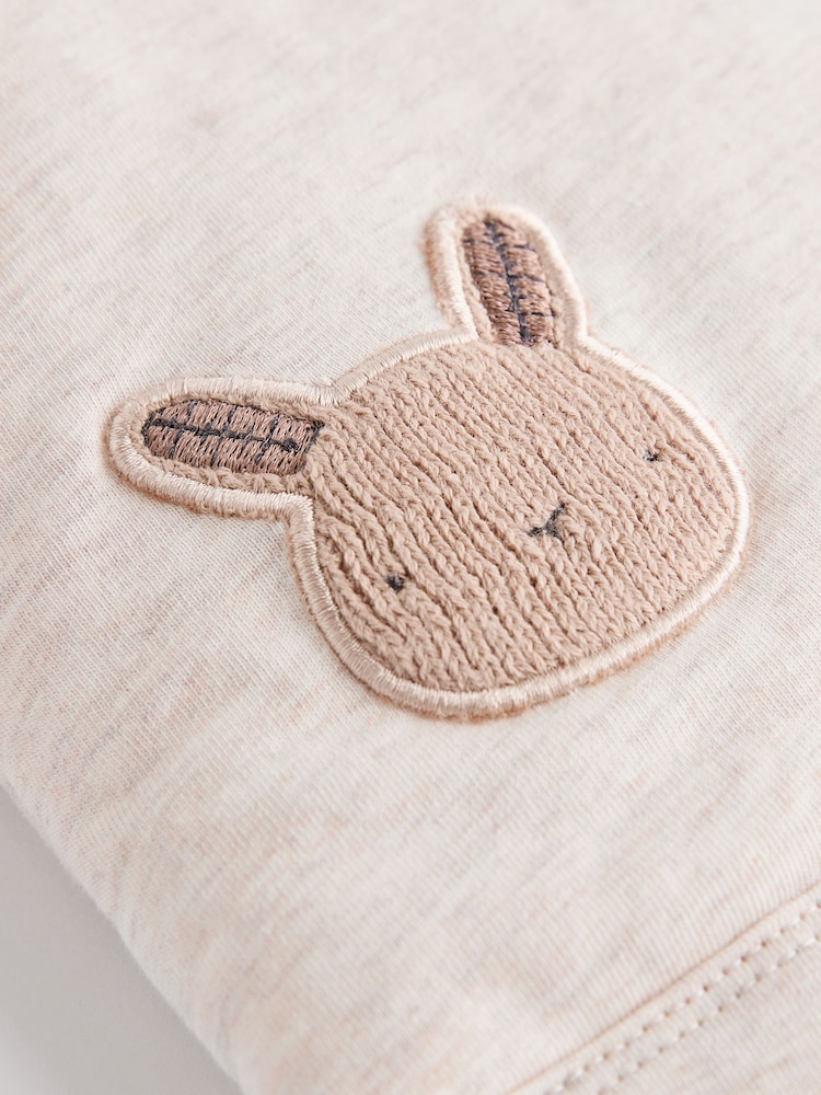 Cream - Wickel-Baby-Jerseyjacke mit Kapuze - Image 5 of 7