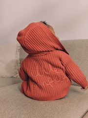 Orange Baby 'Little Pumpkin' Knitted Cardigan - Image 4 of 11