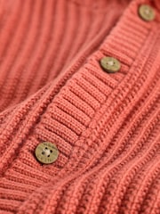 Orange Baby 'Little Pumpkin' Knitted Cardigan - Image 9 of 11