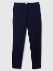 Gap Navy Blue Mid Rise Ankle Length Downtown Chinos - Image 6 of 7
