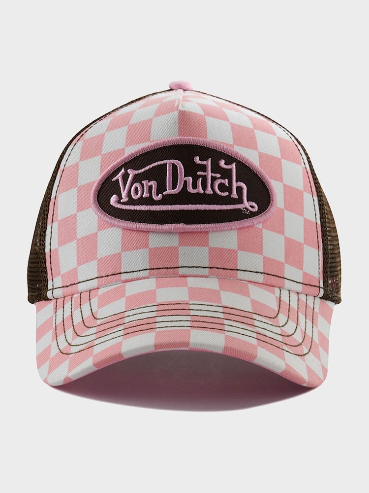 Von Dutch Chequered Multi Trucker Hat - Slika 1 iz 4