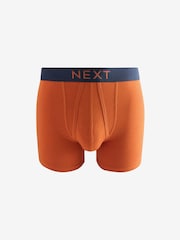 Orange/Blue Geometric A-Front Boxers 4 Pack - Image 2 of 7