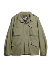 Superdry Green The Merchant Store Field 100% Cotton Jacket - Image 5 of 6
