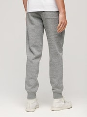Superdry Grey Essential Logo 100% Cotton Joggers - Image 2 of 6