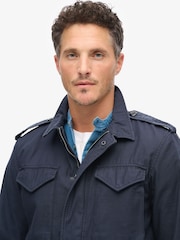 Niebieski - Kurtka Superdry The Merchant Store Field w 100% z bawełny - Image 3 of 6