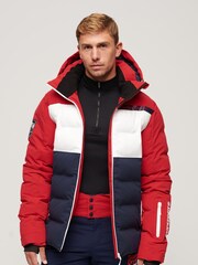 Superdry Red Ski Radar Pro Puffer Jacket - Image 1 of 6